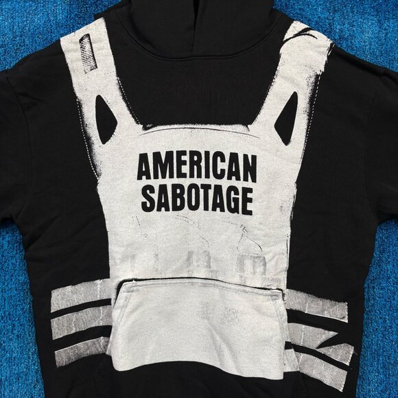 ASAP Rocky x AWGE American Sabotage BV Rolling Loud “Donˋt Be Dumb” Graphic Hood - Picture 2 of 4